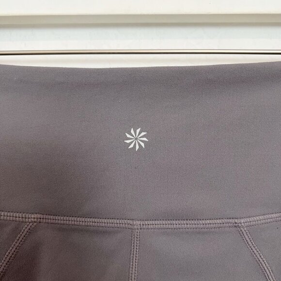 Athleta Mesh Block Stash Pocket Salutation High Rise Athletic Leggings Pants XS - Picture 7 of 10